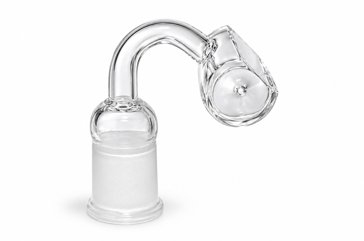 90° Trough Quartz Banger – 18mm Female