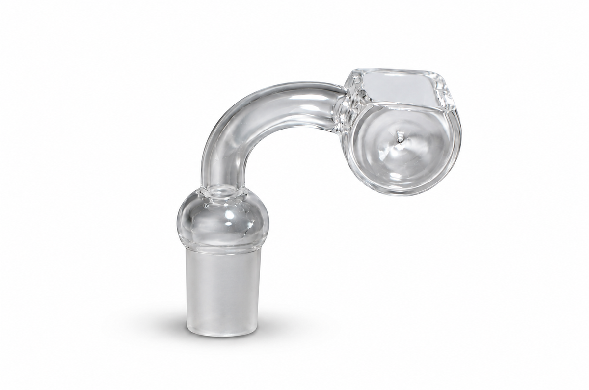 90° Trough Quartz Banger – 18mm Male