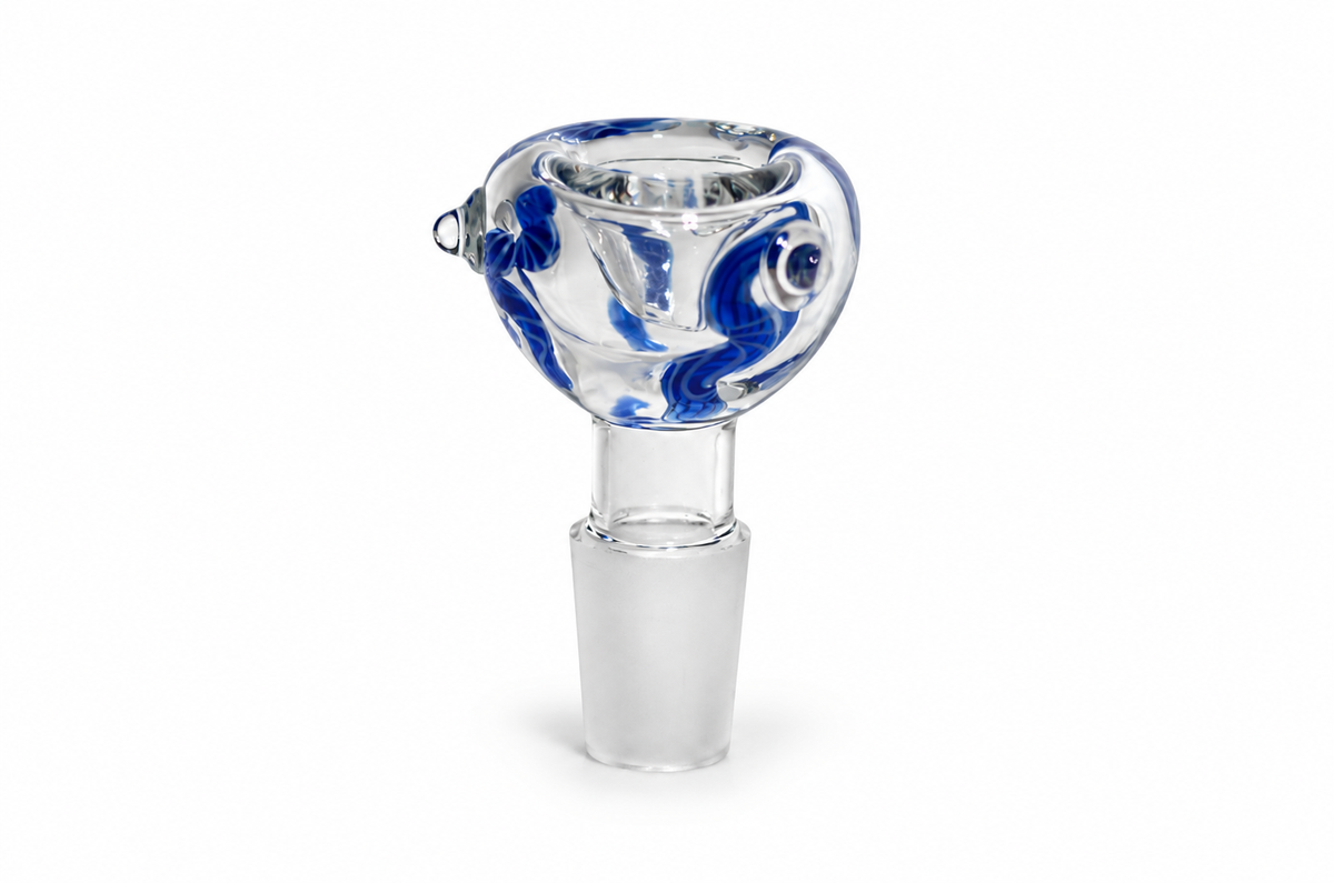 Worked Glass Bowl Piece – 18mm