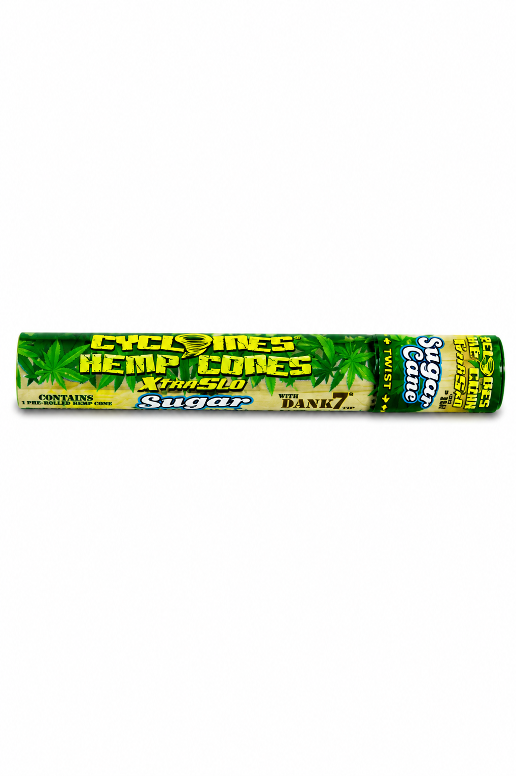 Cyclones XtraSlo Sugar Cane Pre-Rolled Hemp Cone