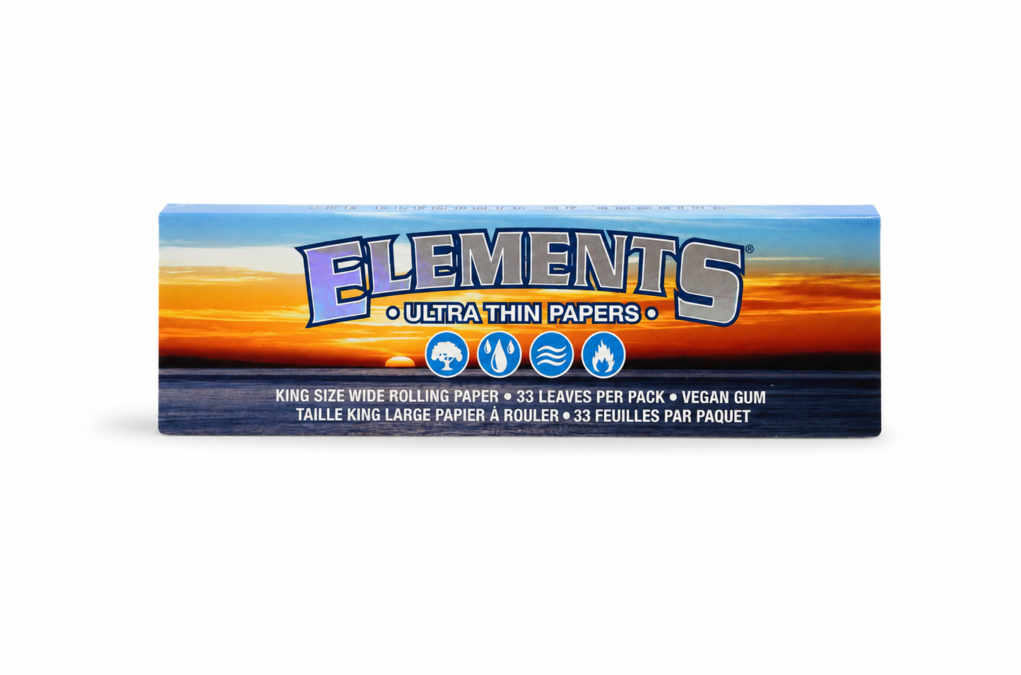 Elements Ultra Thin King Size Wide Rolling Papers