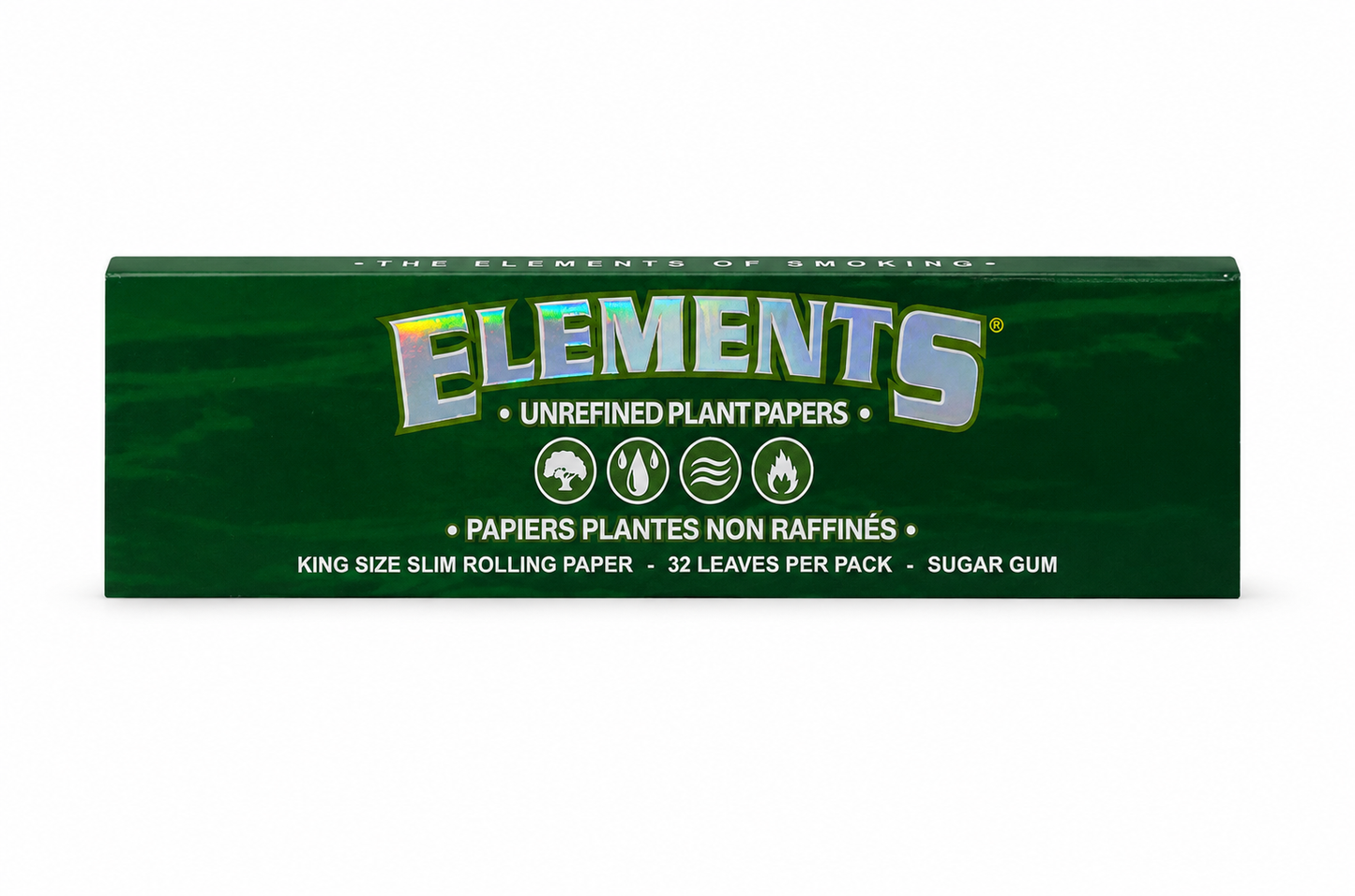 Elements Unrefined Plant Papers King Size Slim