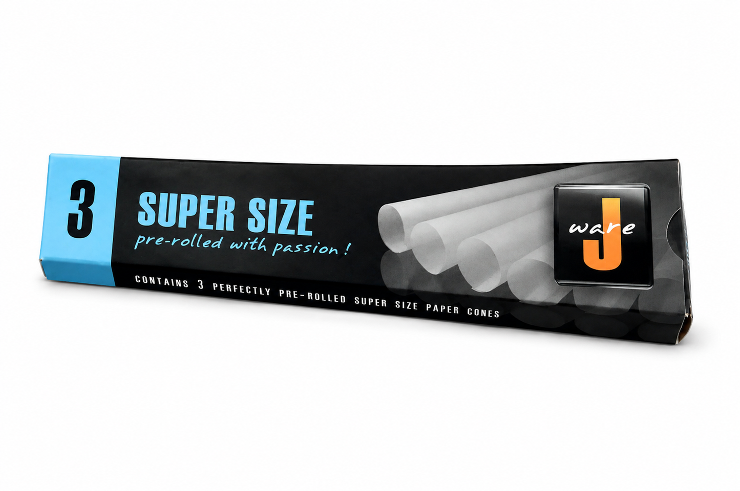 Jware Super Size Pre-Rolled Cones (3 Pack)
