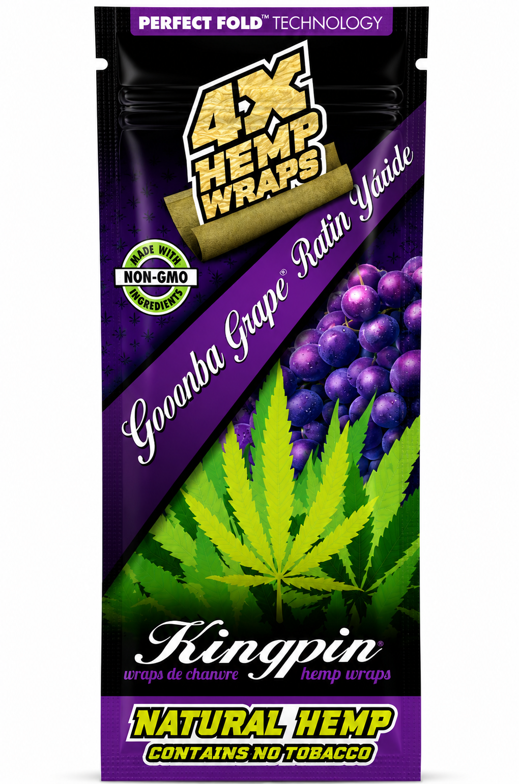 Kingpin Goonba Grape Ratin' Yaide Hemp Wraps