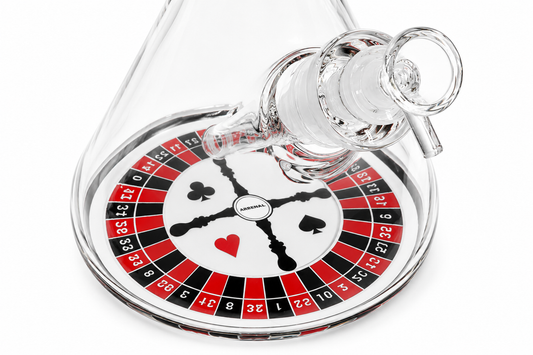 Arsenal Jackpot Roulette Bong 16" 7mm