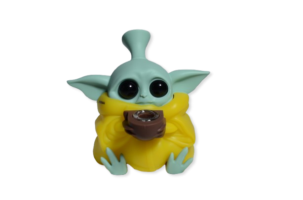 5" Baby Grogu Silicone Bubbler