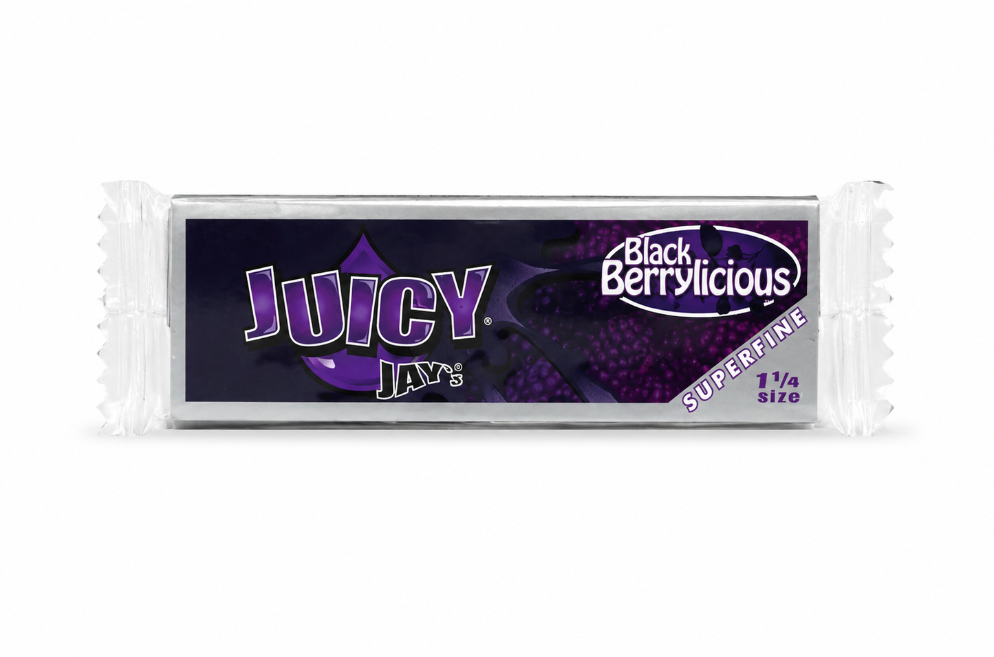 Juicy Jay's Black Berrylicious 1¼ Rolling Papers