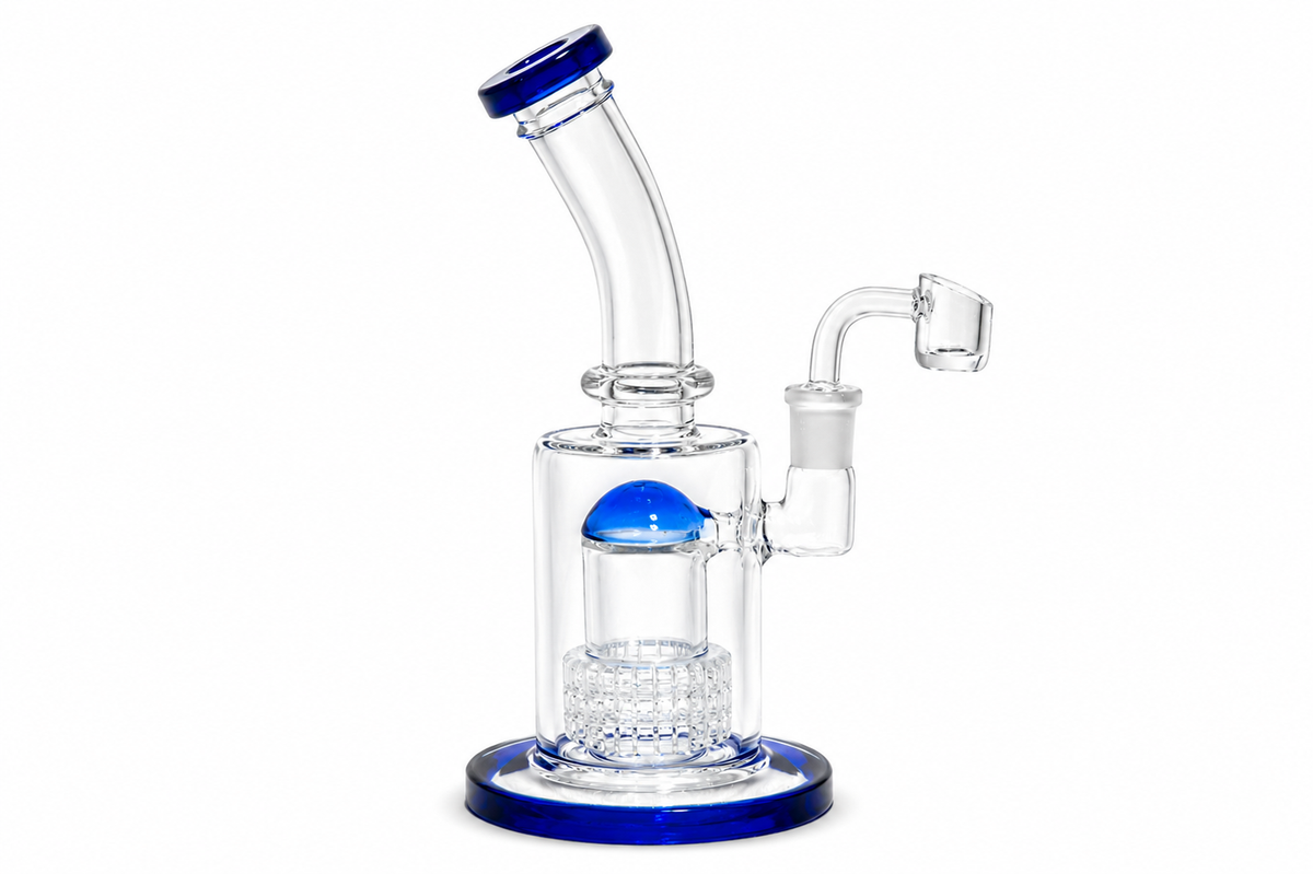 Blue Recycler Dab Rig