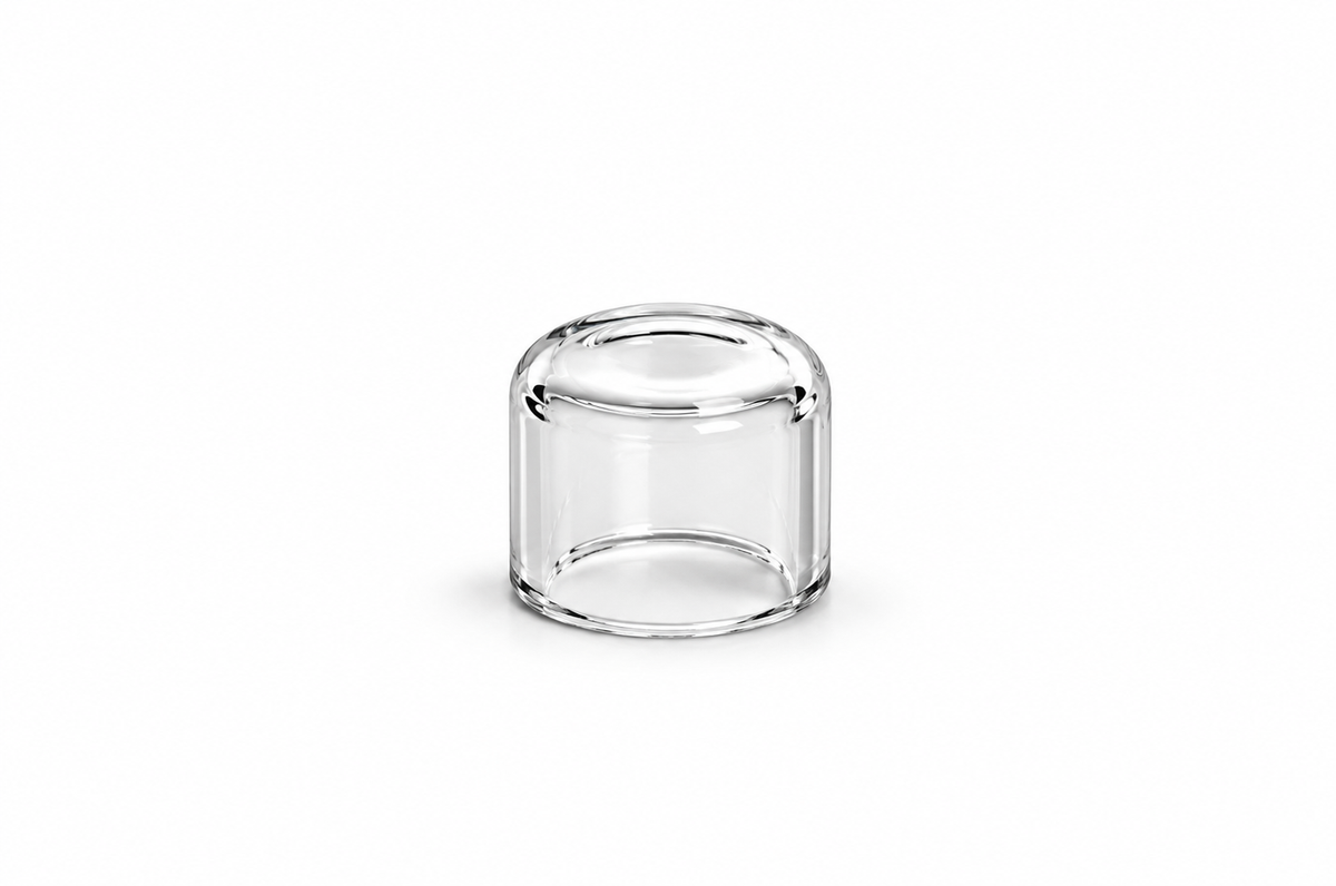 Glass Cylinder Carb Cap – Clear