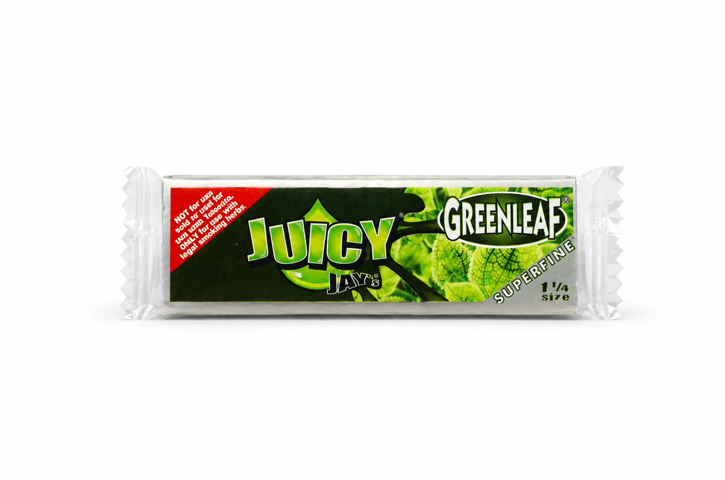 Juicy Jay's Greenleaf 1¼ Rolling Papers