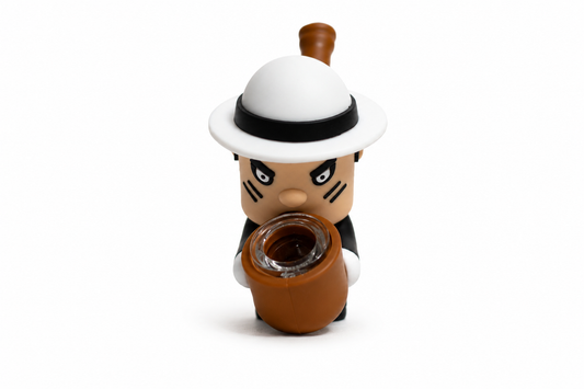 Character Silicone Hand Pipe – Assorted Designs