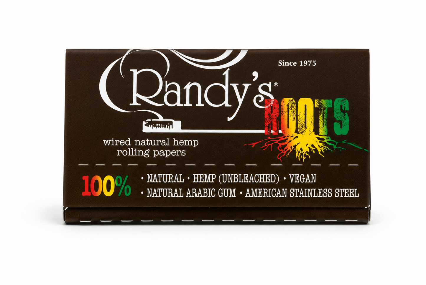 Randy’s Roots Organic Hemp Wired Rolling Papers 1.25"
