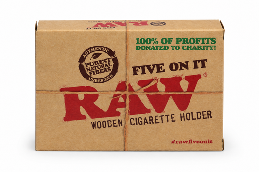 RAW Five On It Wooden Cigarette Holder