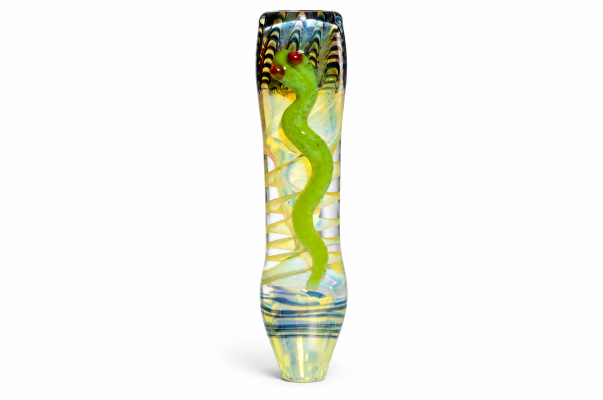 Serpent Line Chillum - 3"