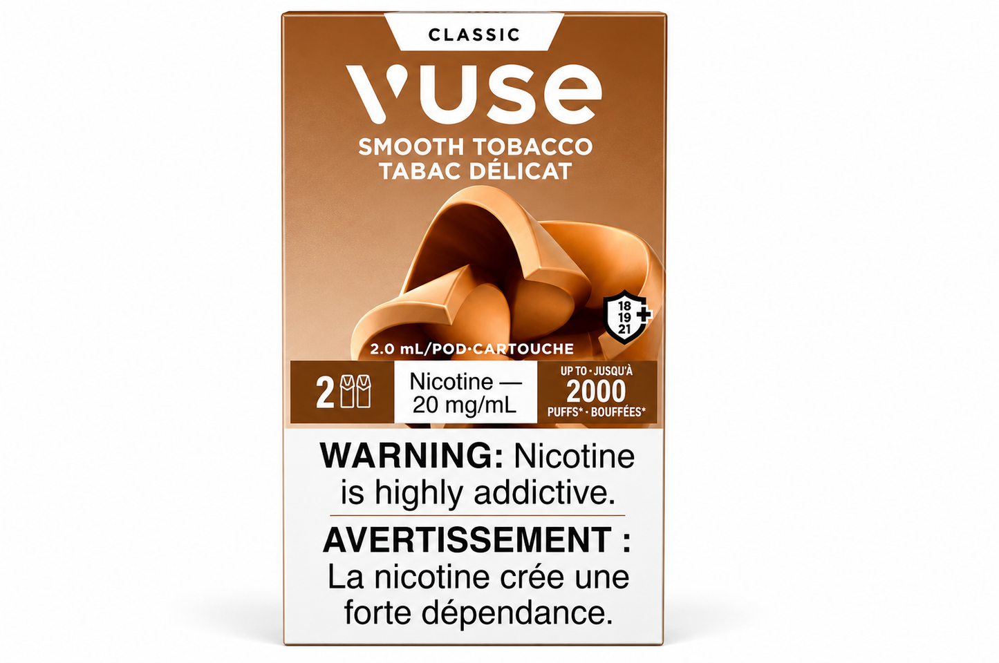 Vuse Pods – Smooth Tobacco (2 Pack)