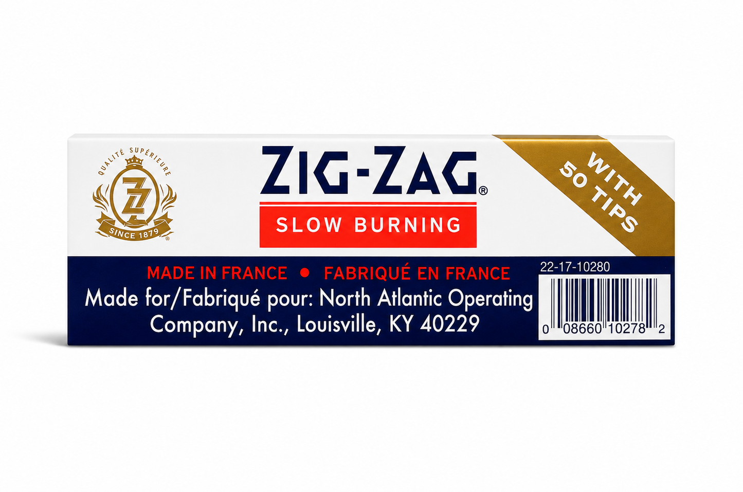 Zig-Zag 1¼ Slow Burning Rolling Papers with Tips