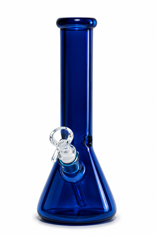 10" Colored Glass Beaker Bong