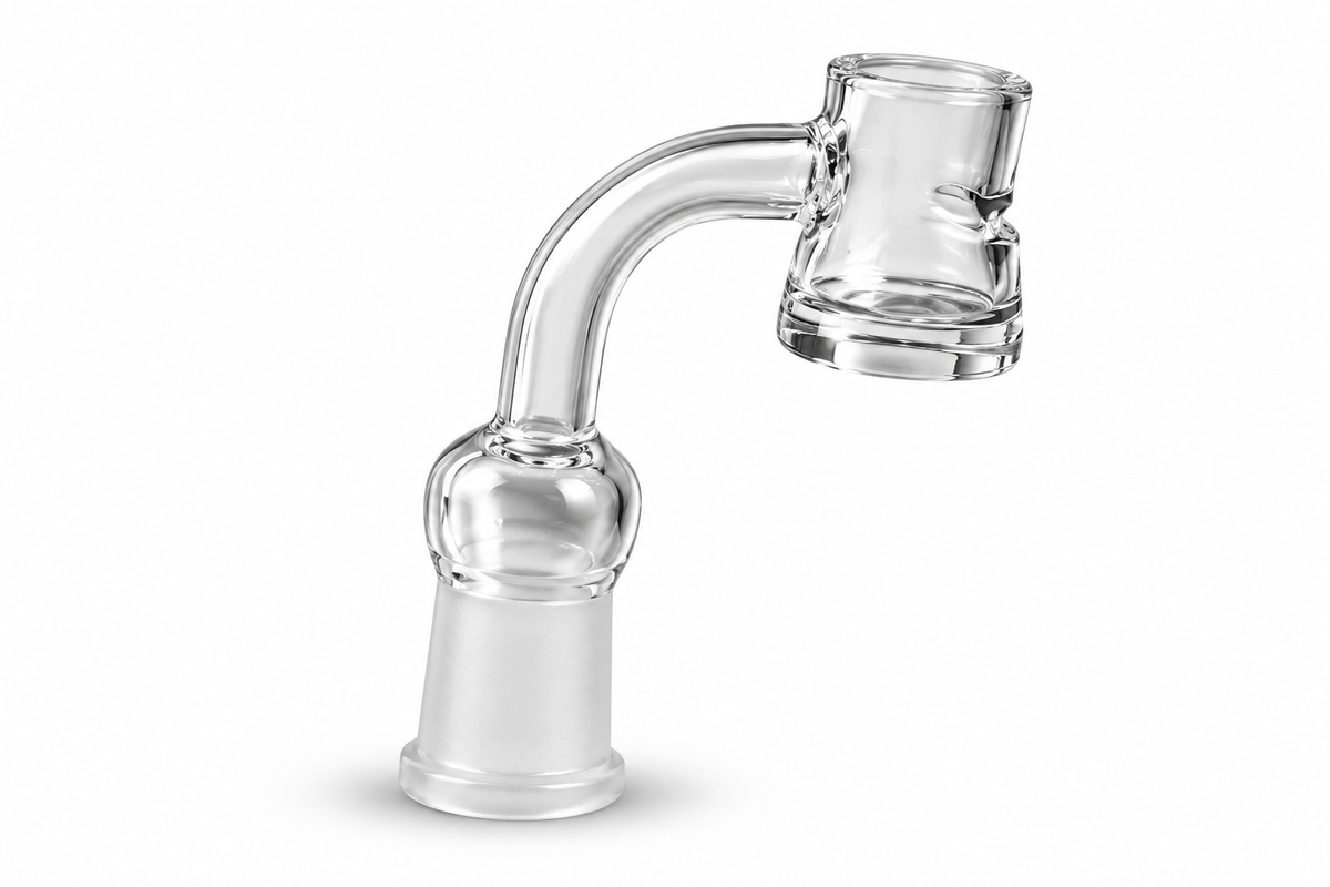 90° Slit Bucket Quartz Banger - 14mm Female