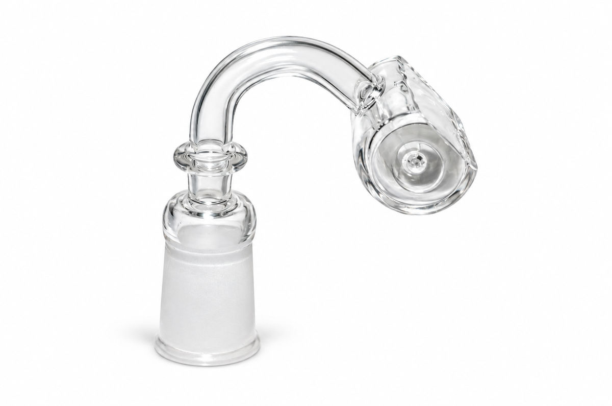 90° Trough Quartz Banger – 14mm Female