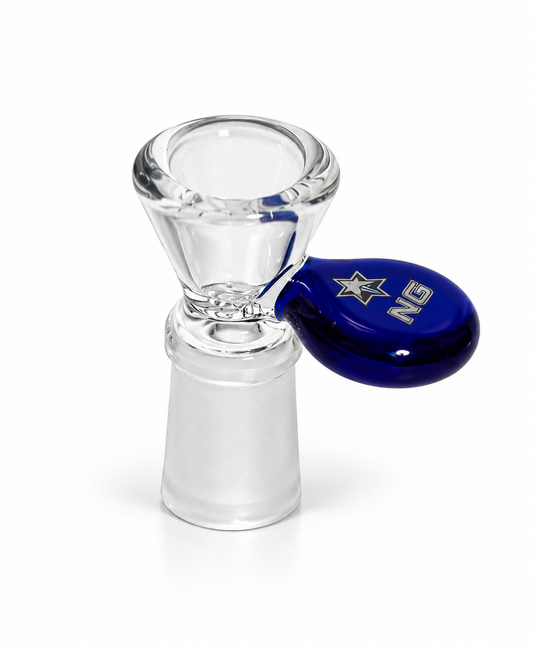 Nice Glass – 14mm Female Bowl Piece with Built-In Screen