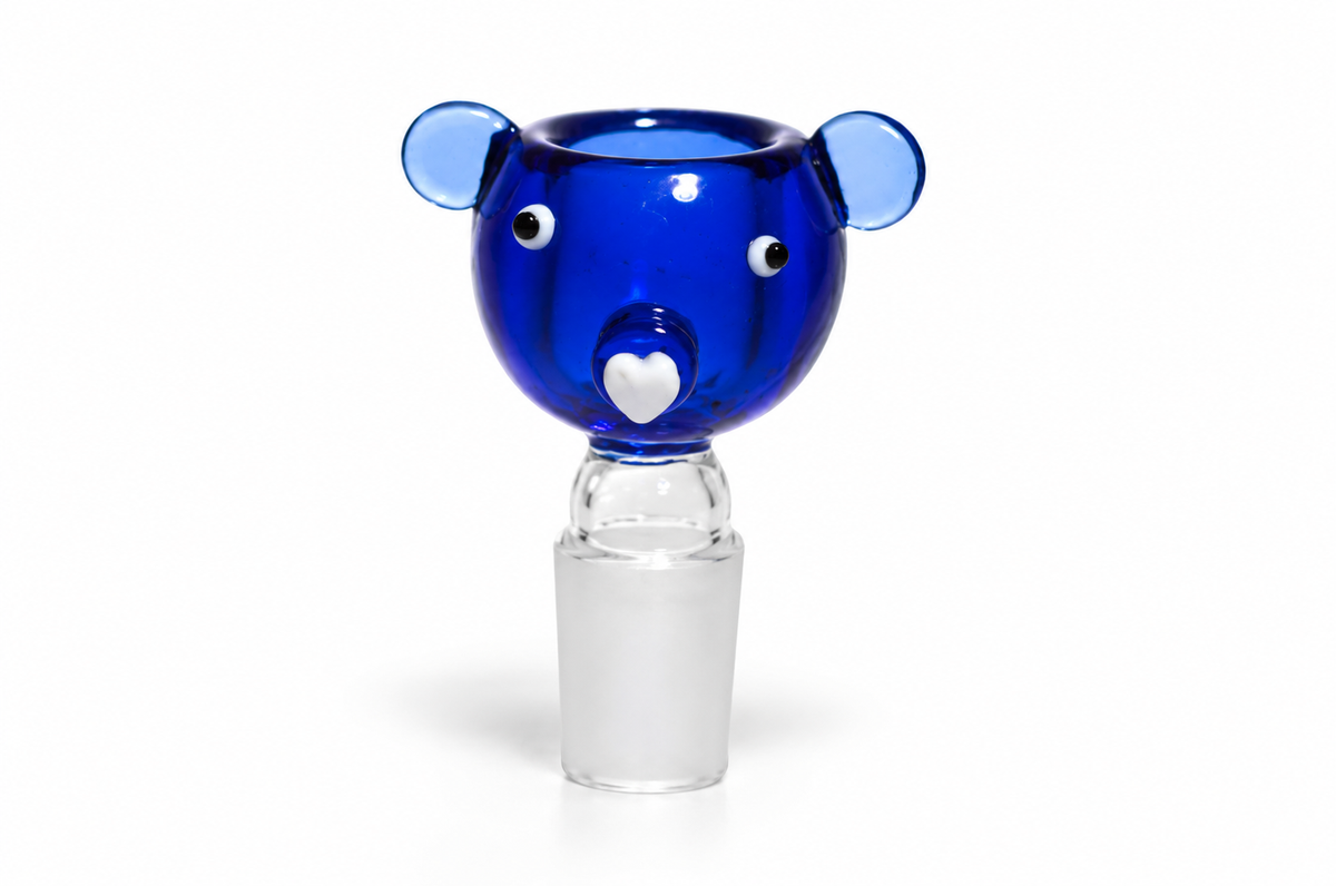 Bear Face Bowl Piece – 18mm