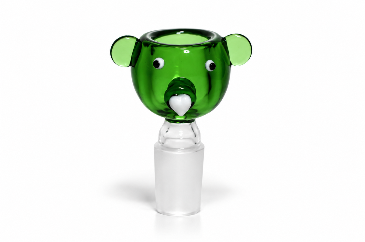 Bear Face Bowl Piece – 18mm