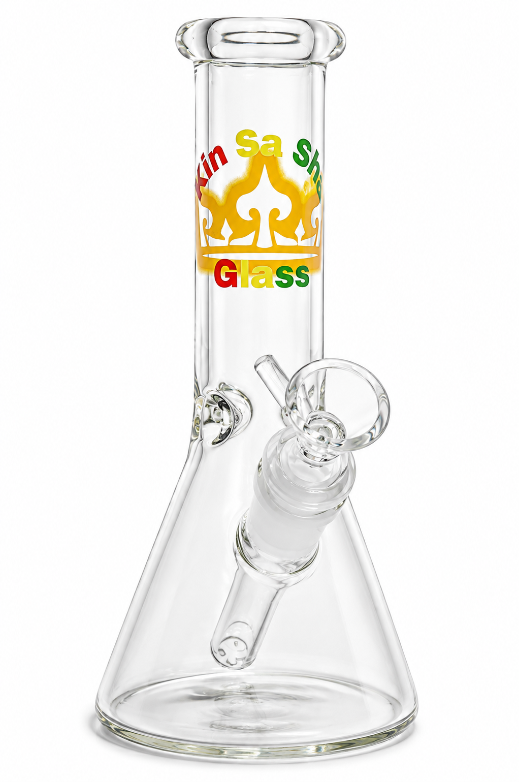 Kin Sa Sha 8" Clear Beaker Bong