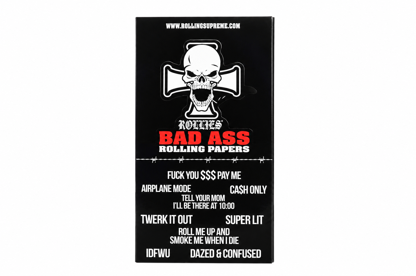 Bad Ass Novelty 1¼ Rolling Papers