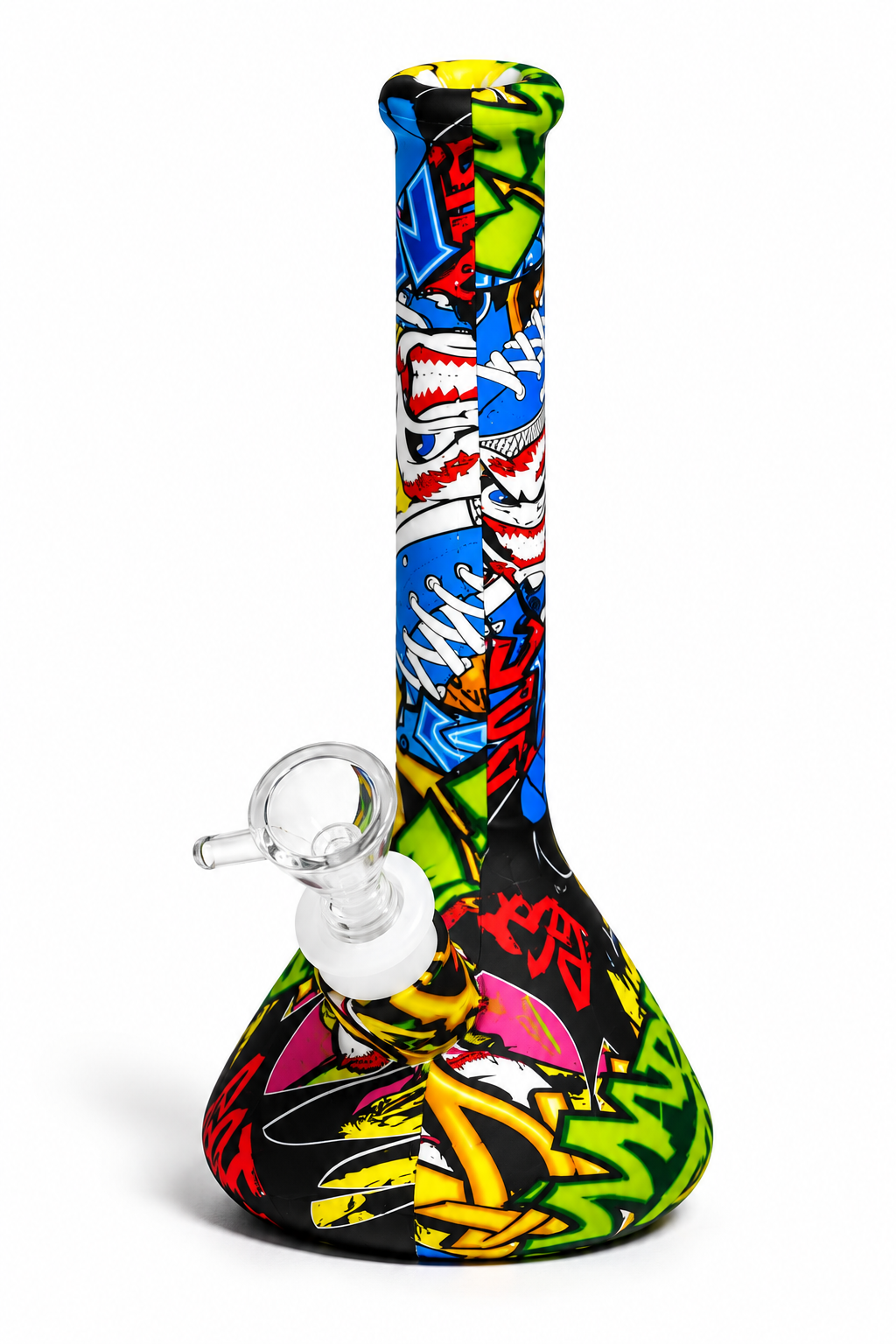 7.5" Slim Silicone Beaker Waterpipe
