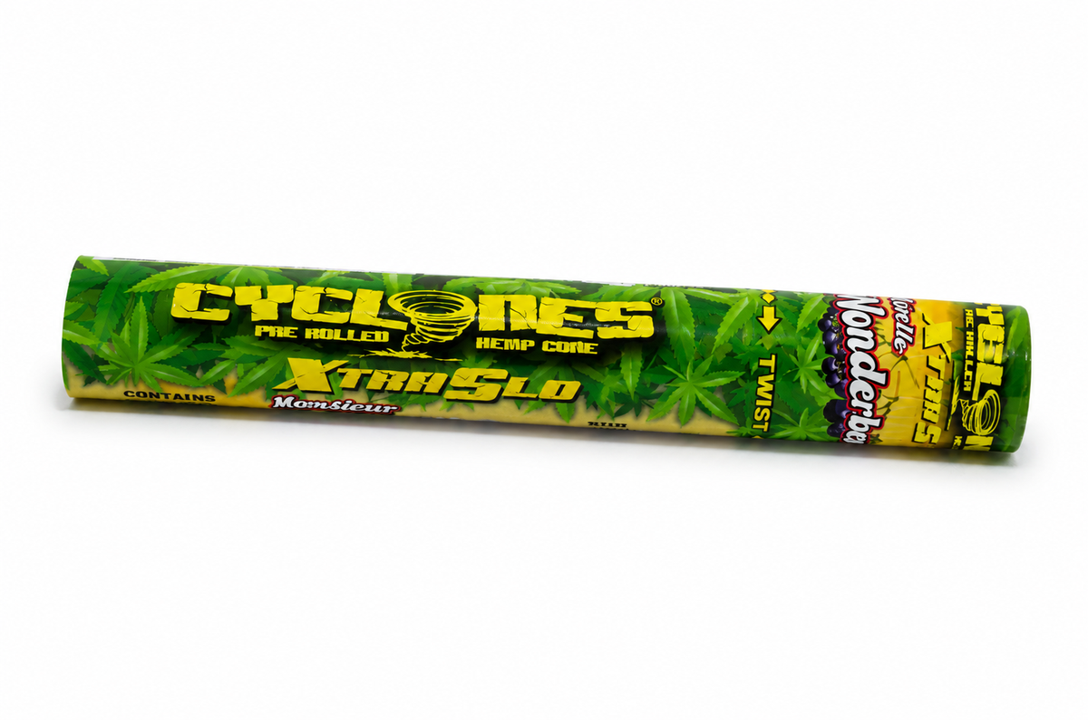 Cyclones Xtraslo Wonderberry Pre-Rolled Hemp Cone