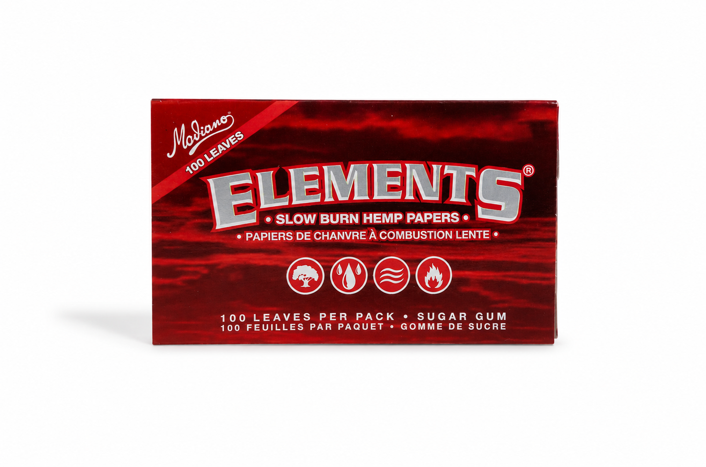 Elements Slow Burn Hemp Papers 100 Leaf