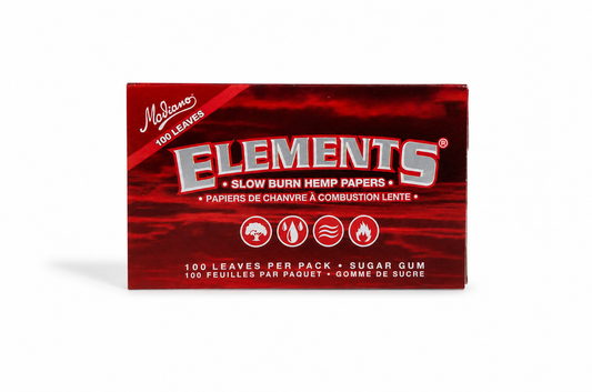 Elements Slow Burn Hemp Papers 100 Leaf