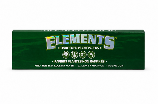 Elements Unrefined Plant Papers King Size Slim