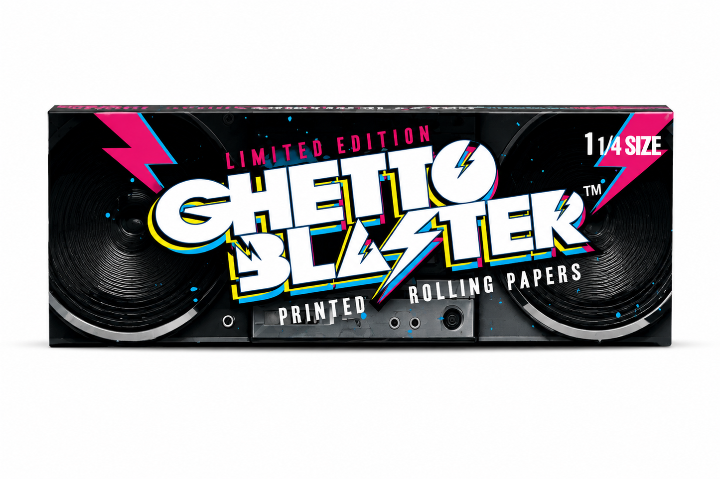 Ghetto Blaster Printed 1¼ Rolling Papers