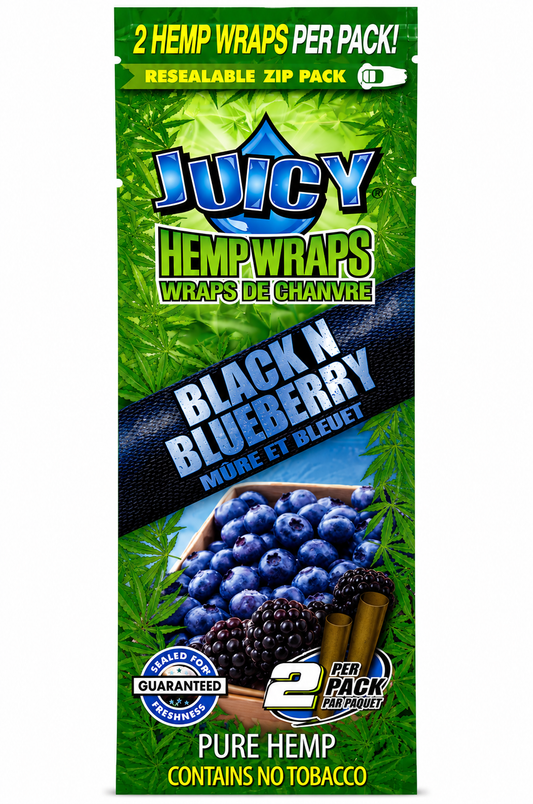 Juicy Jay's Hemp Wraps – Black N Blueberry