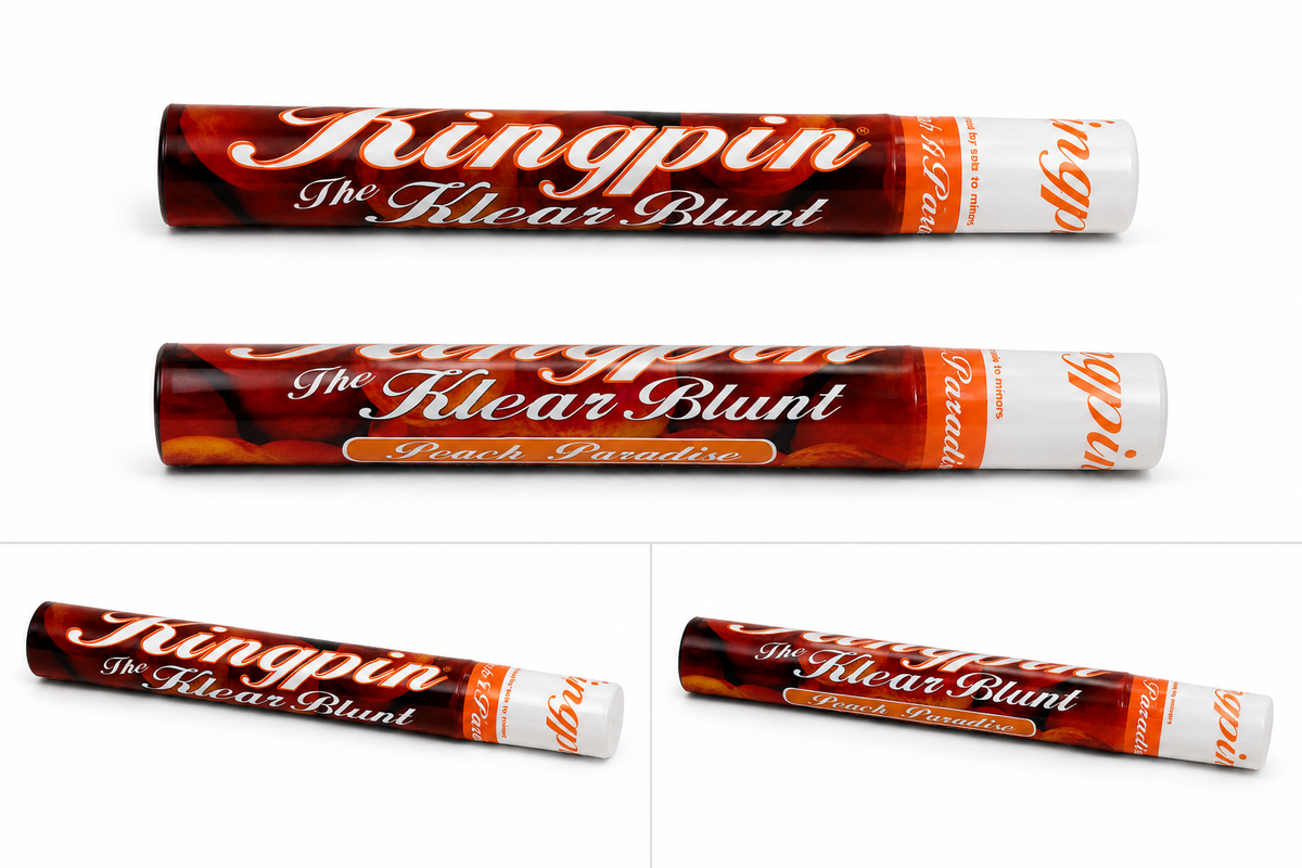 Kingpin Clear Blunt – Peach Paradise