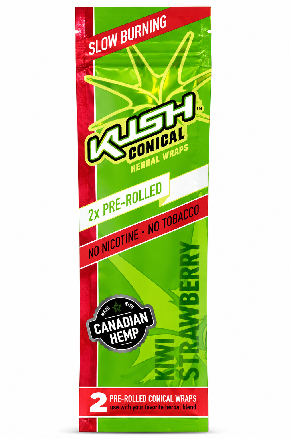 Kush Herbal Wraps – Kiwi Strawberry