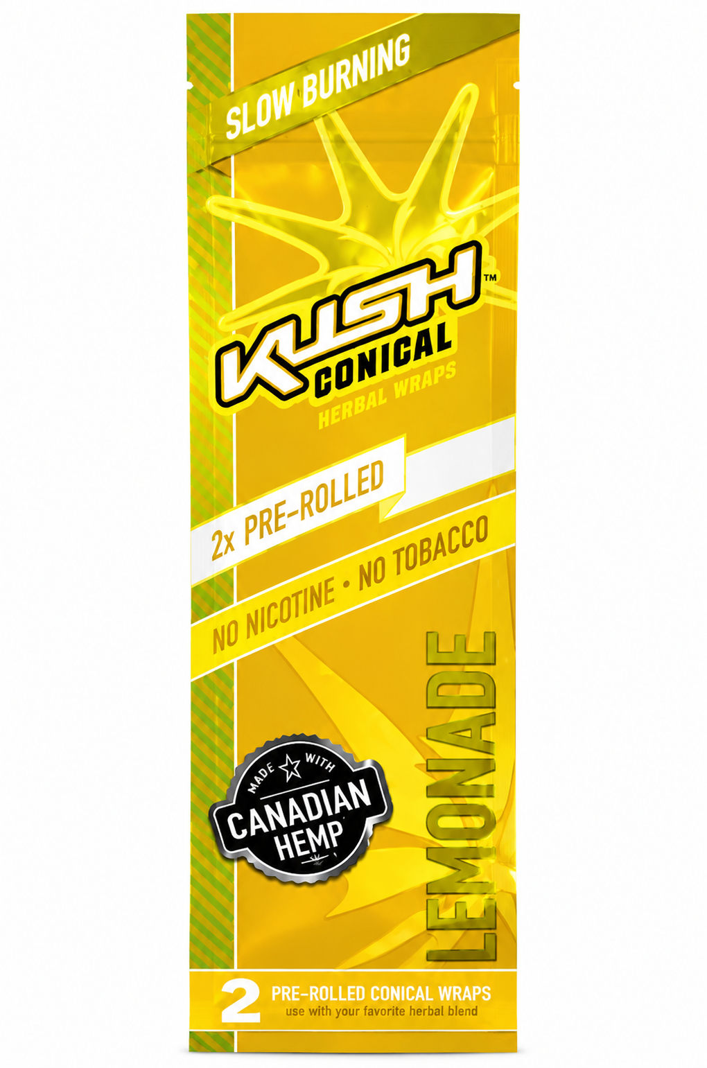 Kush Conical Herbal Wraps – Lemonade