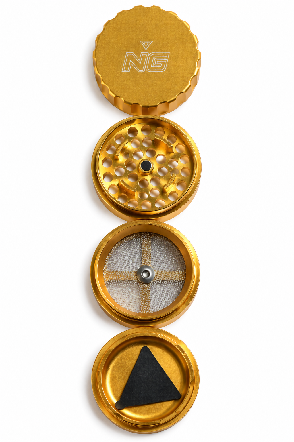 NG 4-Piece Aluminum Grinder – 1.5" (40mm)