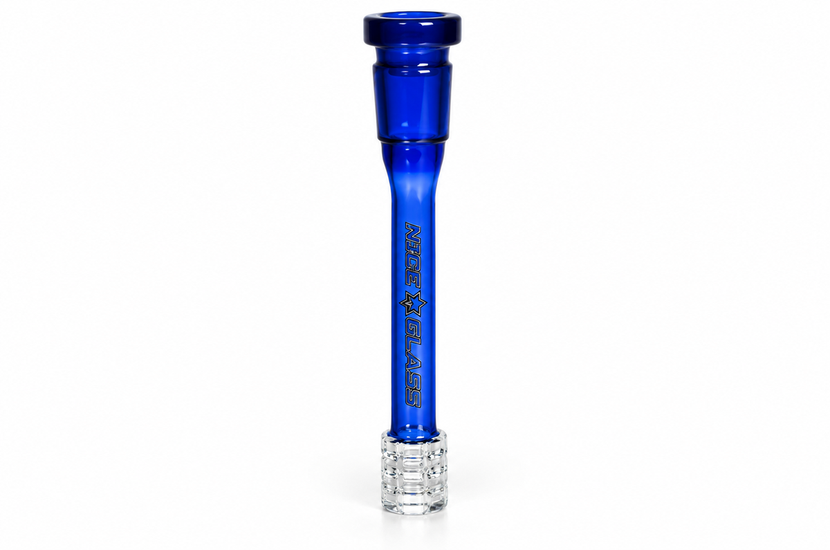 Nice Glass – Colored Downstem – 4.75"
