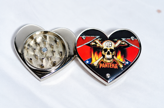 Pantera Heavy Metal Heart Two-Piece Grinder