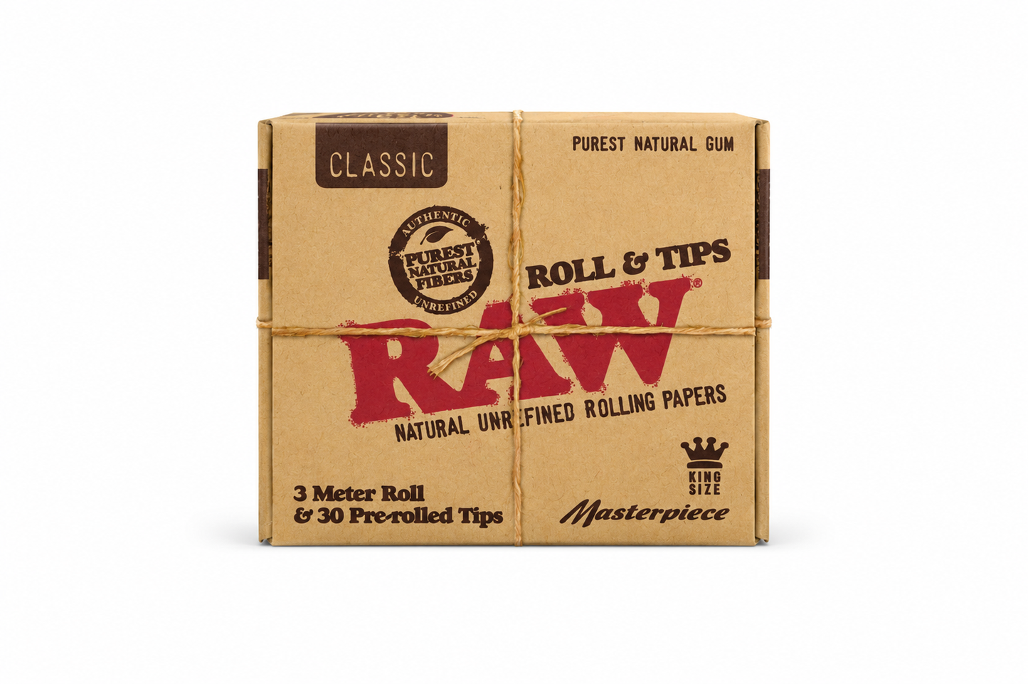 RAW Classic 3m Roll & Tips