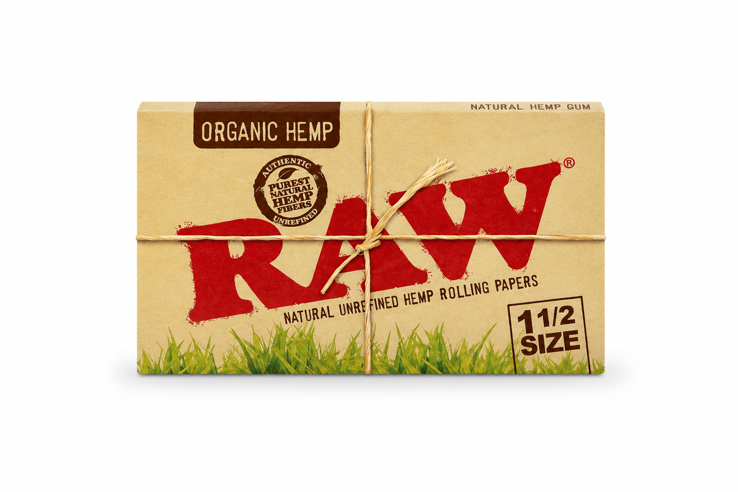 RAW Organic Hemp 1½ Size Rolling Papers