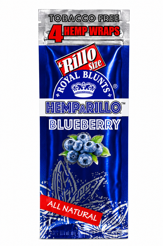 Royal Blunts Hemparillo Blueberry Hemp Wraps