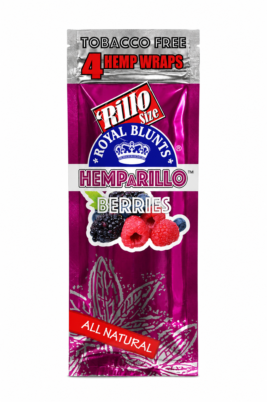 Royal Blunts Hemparillo Berries Hemp Wraps