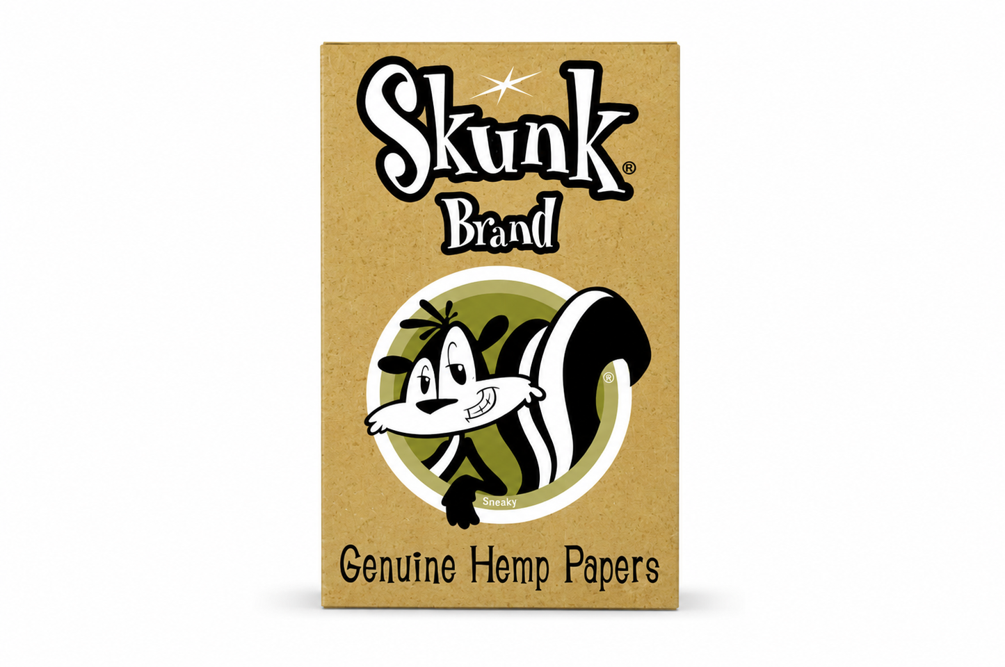 Skunk Brand Genuine Hemp Single Wide Rolling Papers