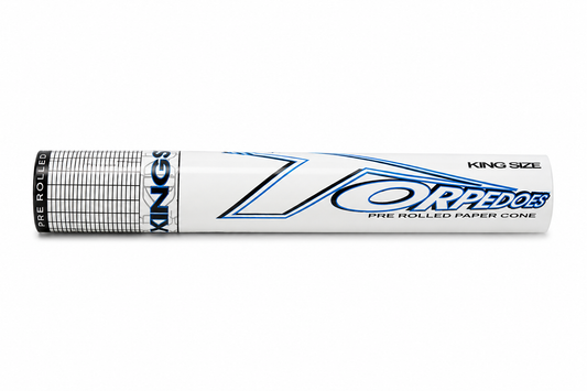 Torpedoes King Size Pre-Rolled Paper Cone – Natural
