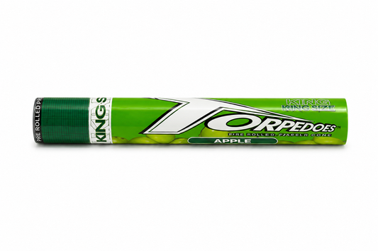 Torpedoes King Size Apple Pre-Rolled Paper Cone