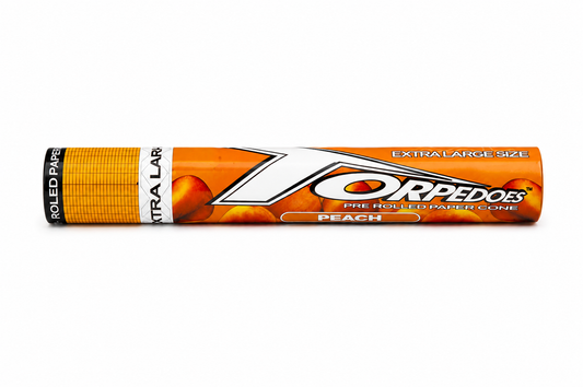 Torpedoes XXL Peach Flavored Pre-Rolled  Cone