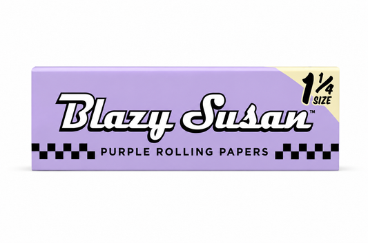 Blazy Susan Purple 1¼ Rolling Papers
